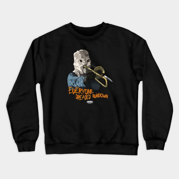The Phantom Killer Crewneck Sweatshirt by AndysocialIndustries